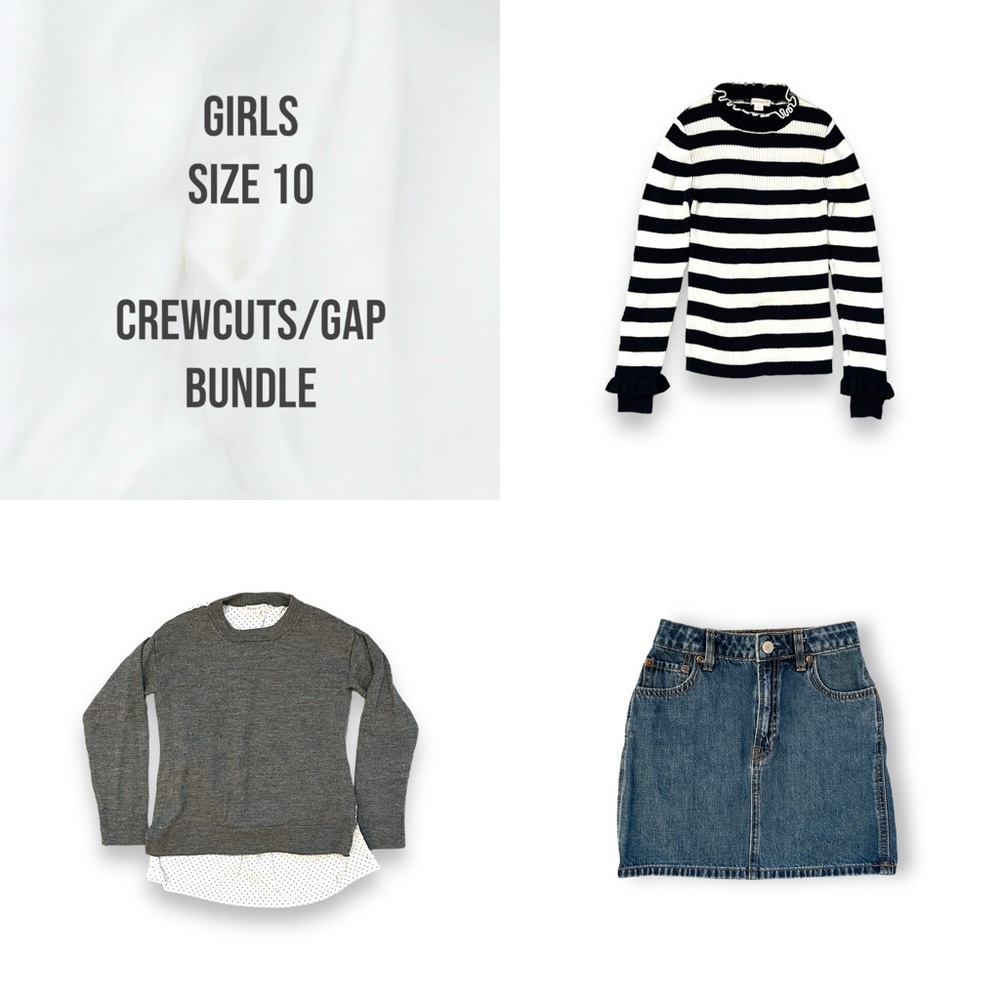 Crewcuts/Gap Girls size 10-12 Bundle